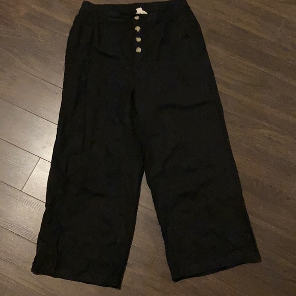 *Black* Aeropostal wide leg pants - Picture 2 of 5